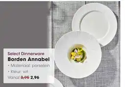 HANOS Select Dinnerware Borden Annabel aanbieding
