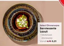 HANOS Select Dinnerware Serviesserie Lazuli aanbieding