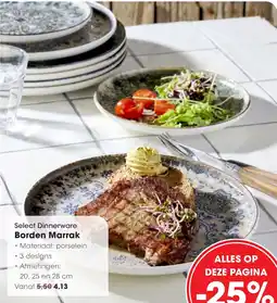 HANOS Select Dinnerware Borden Marrak aanbieding