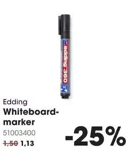HANOS Edding Whiteboard-marker aanbieding