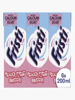 Flink Fristi Rood fruitsmaak 6-pack aanbieding