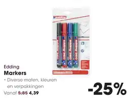 HANOS Edding Markers aanbieding