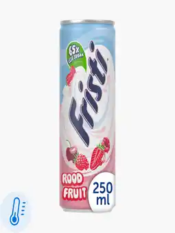 Flink Fristi Rood fruit smaak blik aanbieding