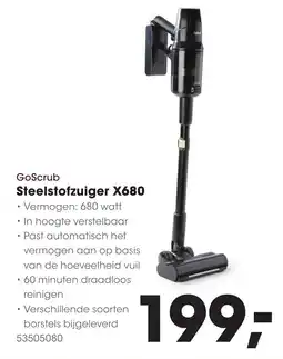 HANOS GoScrub Steelstofzuiger X680 aanbieding