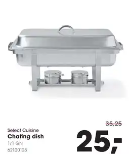 HANOS Select Cuisine Chafing dish aanbieding