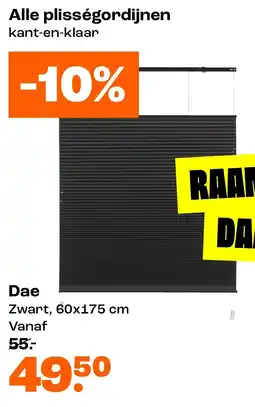 Kwantum Plissegordijnen Kant en Klaar Dae aanbieding