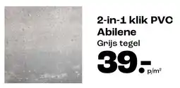Kwantum Abilene grijs tegel aanbieding