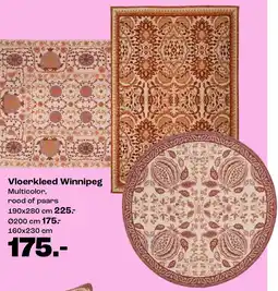 Kwantum Vloerkleed Winnipeg aanbieding
