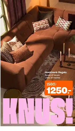 Kwantum Hoekbank Regalo aanbieding