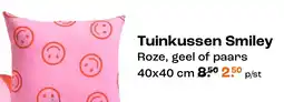 Kwantum Kwantum Tuinkussen Smiley aanbieding