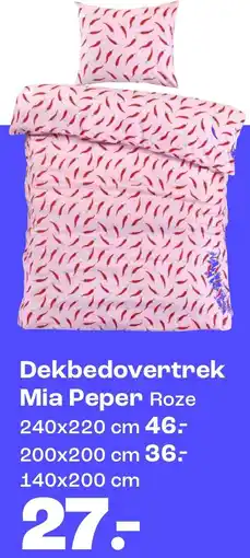 Kwantum Mia Peper Roze aanbieding