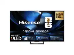 MediaMarkt Hisense 50u7se - Ultra Hd 4k Mini-led-tv 50 Inch 2026 aanbieding