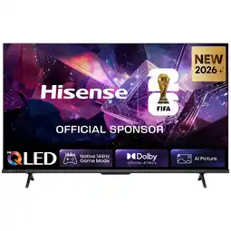 MediaMarkt Hisense 43q7s Pro - Ultra Hd 4k Qled-tv 43 Inch 2026 aanbieding