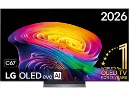 MediaMarkt LG Oled Evo Ai 65c6ela Smart - 4k Oled-tv 65 Inch 2026 aanbieding