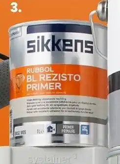 BOUWMAAT Sikkens Rubbol BL Rezisto Primer Mengbasis W05 aanbieding