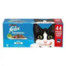 Pets Place Felix Original Vis Selectie - Kattenvoer - Tonijn Zalm Koolvis 44x85 g aanbieding
