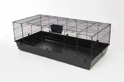 Pets Place Keddoc Konijnenkooi Olaf - Dierenverblijf - 160x80x58 cm Zwart aanbieding
