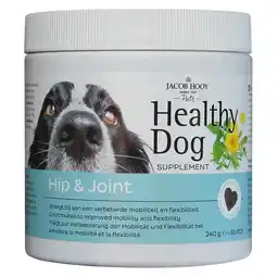 Pets Place Jacob Hooy Healthy Dog Hip & Joint - Voedingssupplement - 80 stuks aanbieding