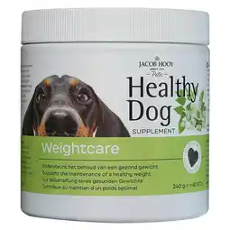 Pets Place Jacob Hooy Healthy Dog Weightcare - Voedingssupplement - 80 stuks aanbieding