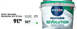 GAMMA Histor Monodek Revolution Wit aanbieding