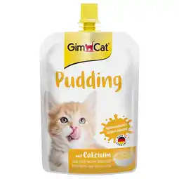 Pets Place Gimcat Pudding Voor Katten - Kattensnack - Melk 150 g aanbieding