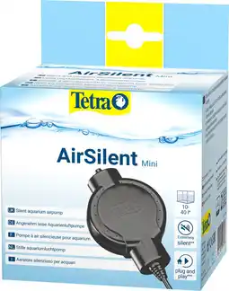 Pets Place Tetra Airsilent Mini 24 Mg - Beluchting - Duifgrijs Mini aanbieding