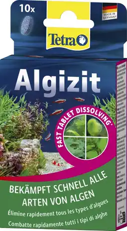 Pets Place Tetra Aqua Algizit - Algenmiddelen - 10 tab aanbieding