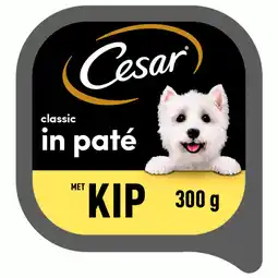 Pets Place Cesar Alu Classic - Hondenvoer - Kip 300 g aanbieding