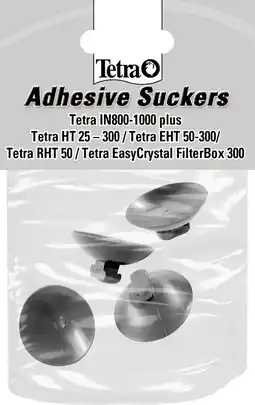 Pets Place Tetra Tec In Plus Zuignap - Onderhoud - 4 stuks 800-1000 aanbieding
