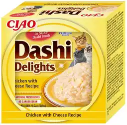 Pets Place Inaba Dashi Delights - Kattensnack - Kip Kaas 70 g aanbieding