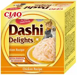 Pets Place Inaba Dashi Delights - Kattensnack - Kip 70 g aanbieding
