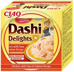 Pets Place Inaba Dashi Delights - Kattensnack - Kip Tonijn Zalm 70 g aanbieding