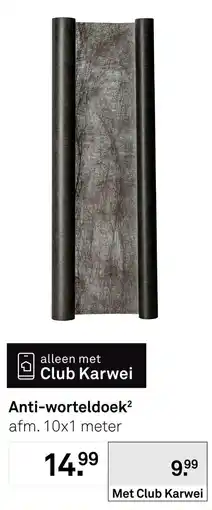 Karwei Club Karwei Anti-worteldoek² aanbieding