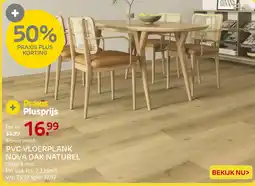 Praxis Praxis PVC VLOERPLANK NOVA OAK NATUREL aanbieding