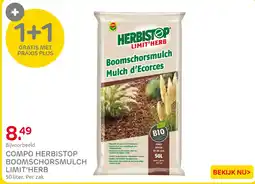 Praxis Compo herbistop boomschorsmulch limit'herb aanbieding