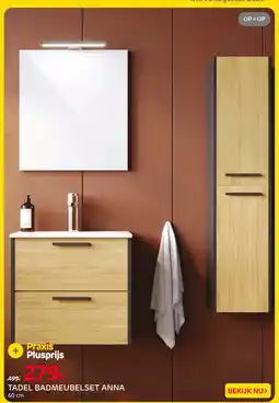 Praxis Praxis TADEL BADMEUBELSET ANNA aanbieding