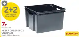 Praxis Keter opbergbox vulcano aanbieding