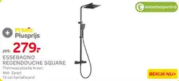 Praxis Essebagno regendouche square aanbieding