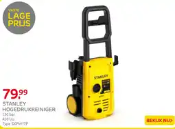 Praxis Stanley hogedrukreiniger aanbieding