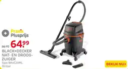 Praxis Black+Decker nat- en droogzuiger aanbieding