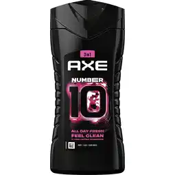 PLUS Axe Douchegel Number 10 aanbieding