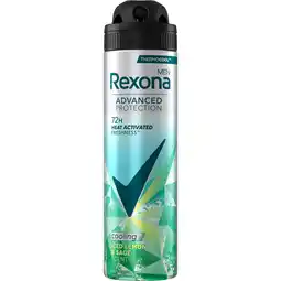 PLUS Rexona Men Deo cooling iced lemon aanbieding
