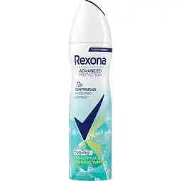 PLUS Rexona Deodorant spray Cooling Eucalpyptus aanbieding