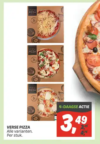 Dekamarkt Verse pizza alle varianten per stuk aanbieding