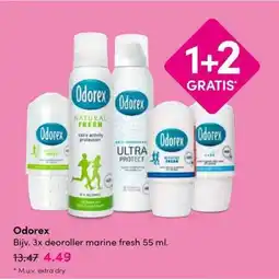 Drogisterij Visser Odorex Deoroller aanbieding