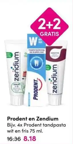 Drogisterij Visser Prodent en Zendium aanbieding