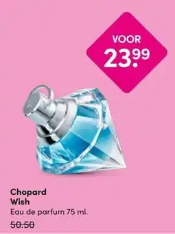 Drogisterij Visser Chopard Wish aanbieding