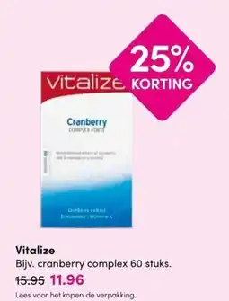 Drogisterij Visser Vitalize cranberry complex aanbieding