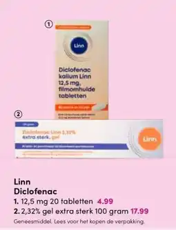 Drogisterij Visser Linn Diclofenac aanbieding