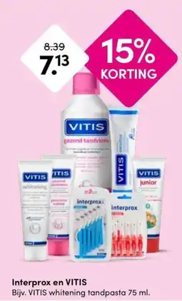 Drogisterij Visser Interprox en VITIS aanbieding